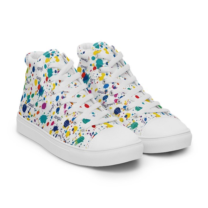 XZAQLI Women's DripStream Canvas High-Tops product image (1)