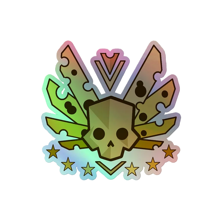 Holographic Cheesediver Logo Sticker product image (2)