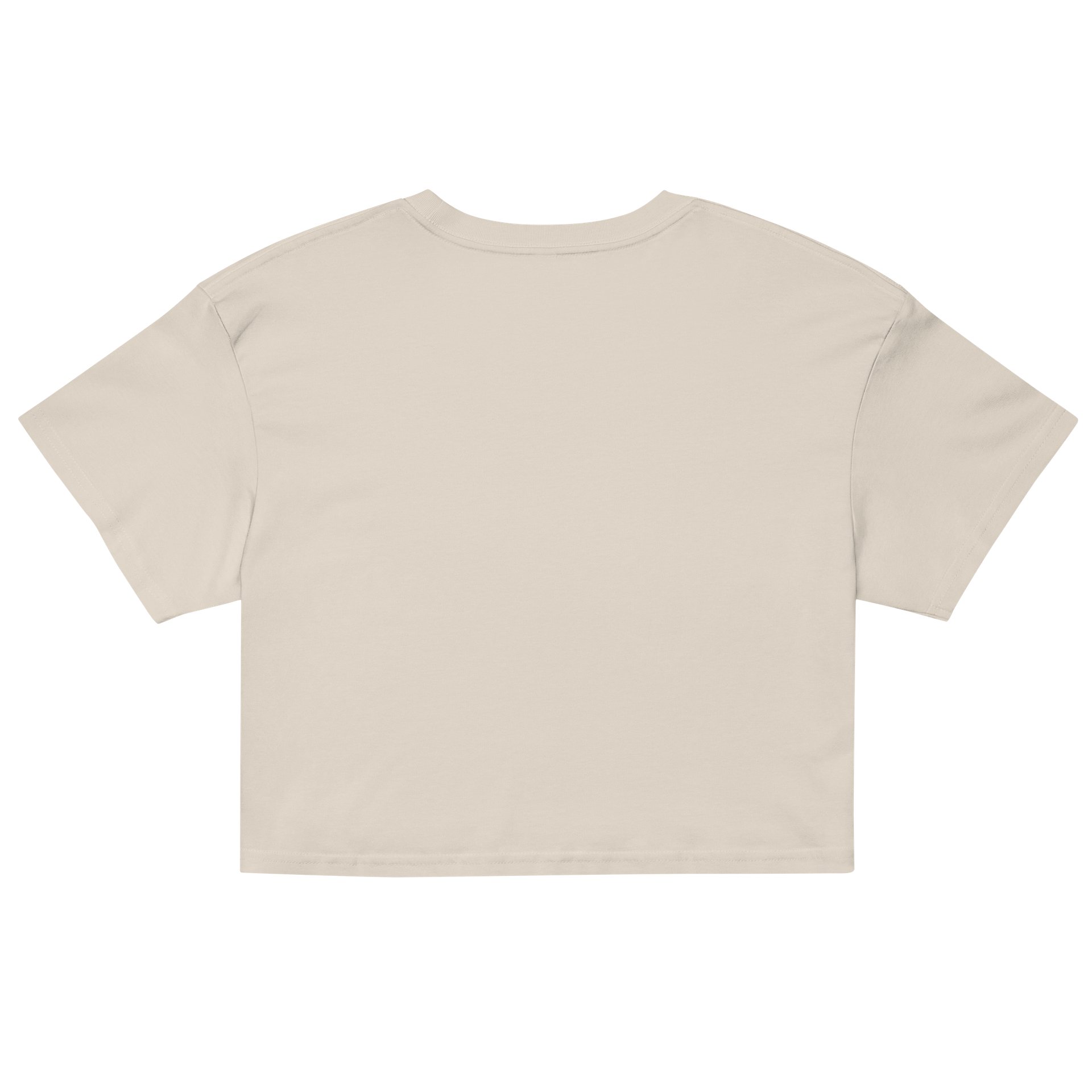 Who Feels it Knows it Embroidered Womens Crop T product image (8)