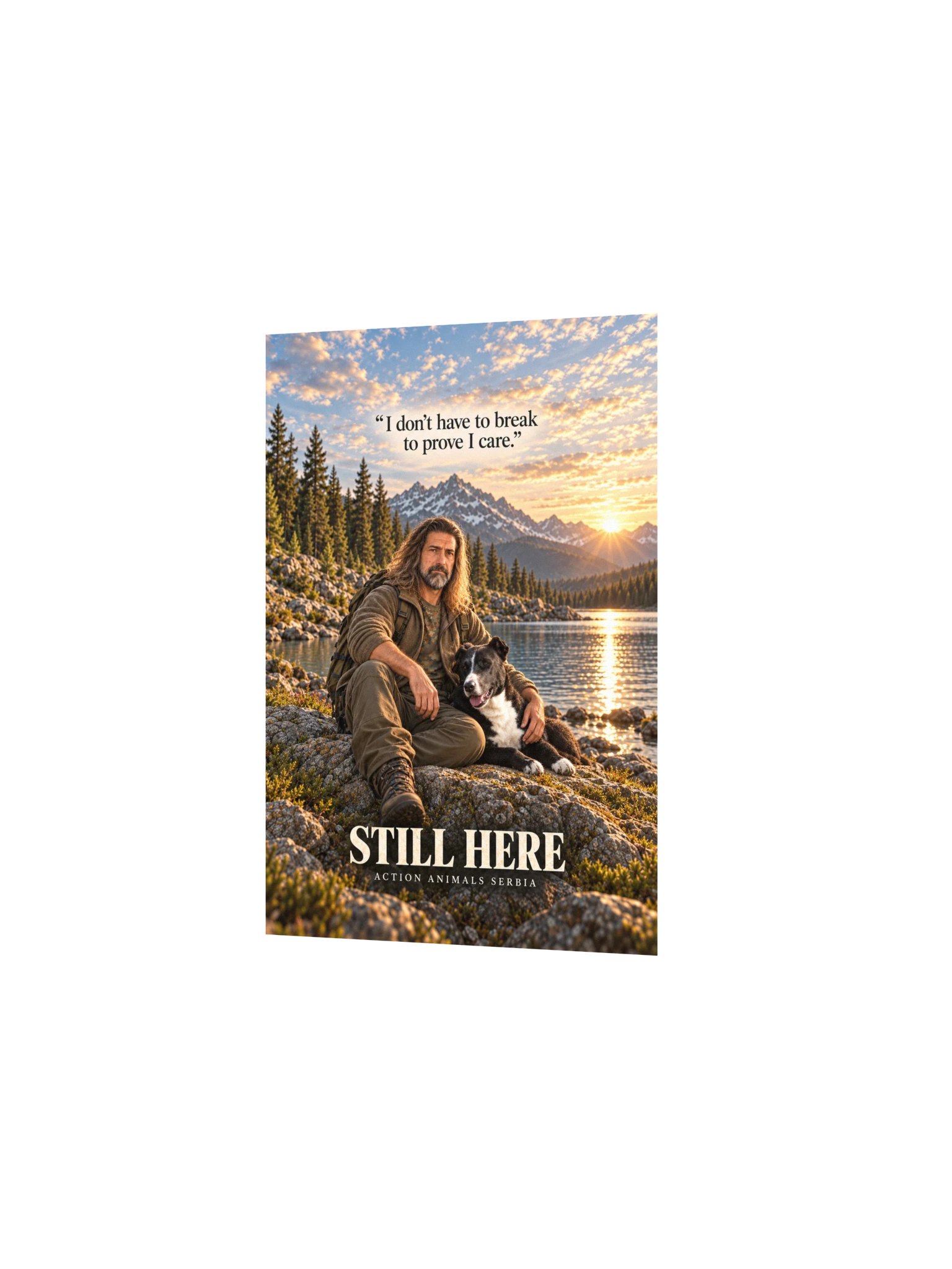 STILL HERE – Kunstprint mit Lucky product image (2)
