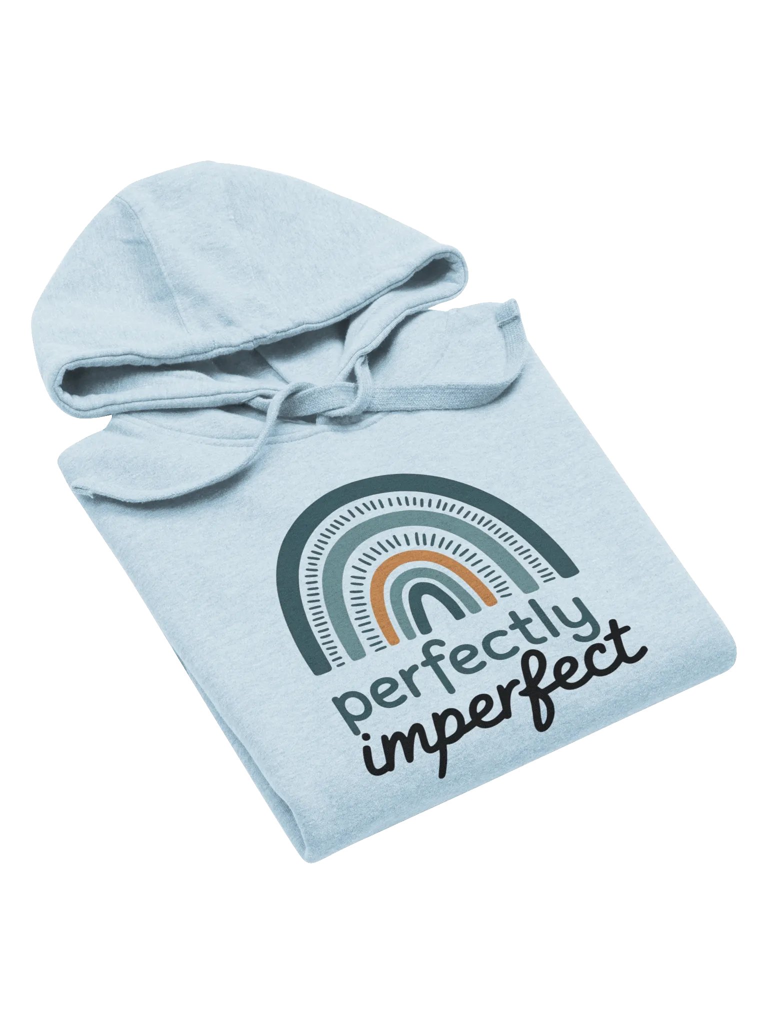 Perfectly Imperfect Rainbow Hoodie product image (1)