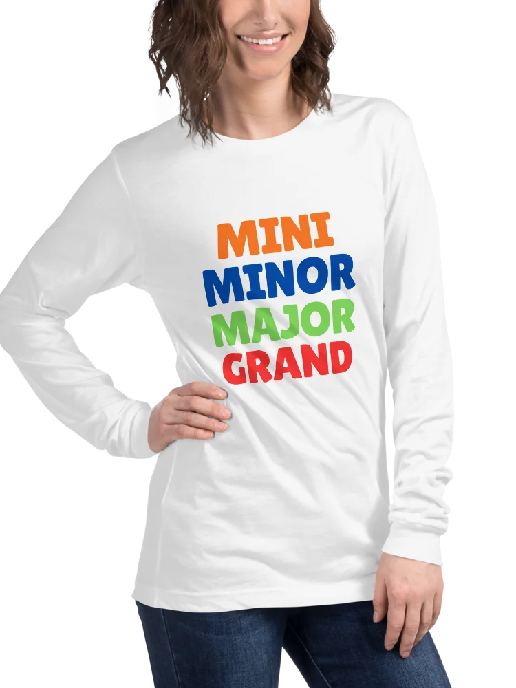 Mini, Minor, Major, Grand / Long-Sleeve Tee product image (9)