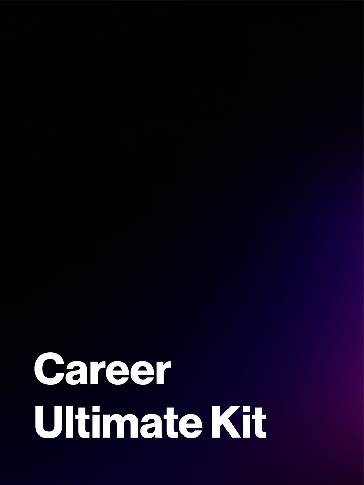 Career Ultimate Kit product image (1)