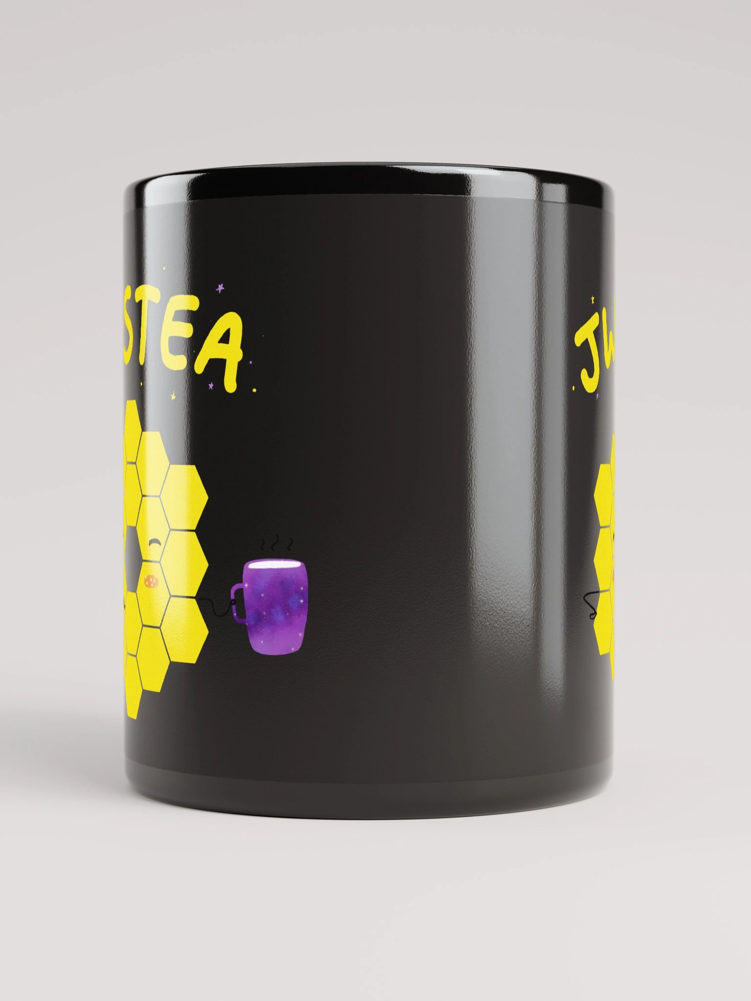 JWSTea Face Black Mug product image (4)