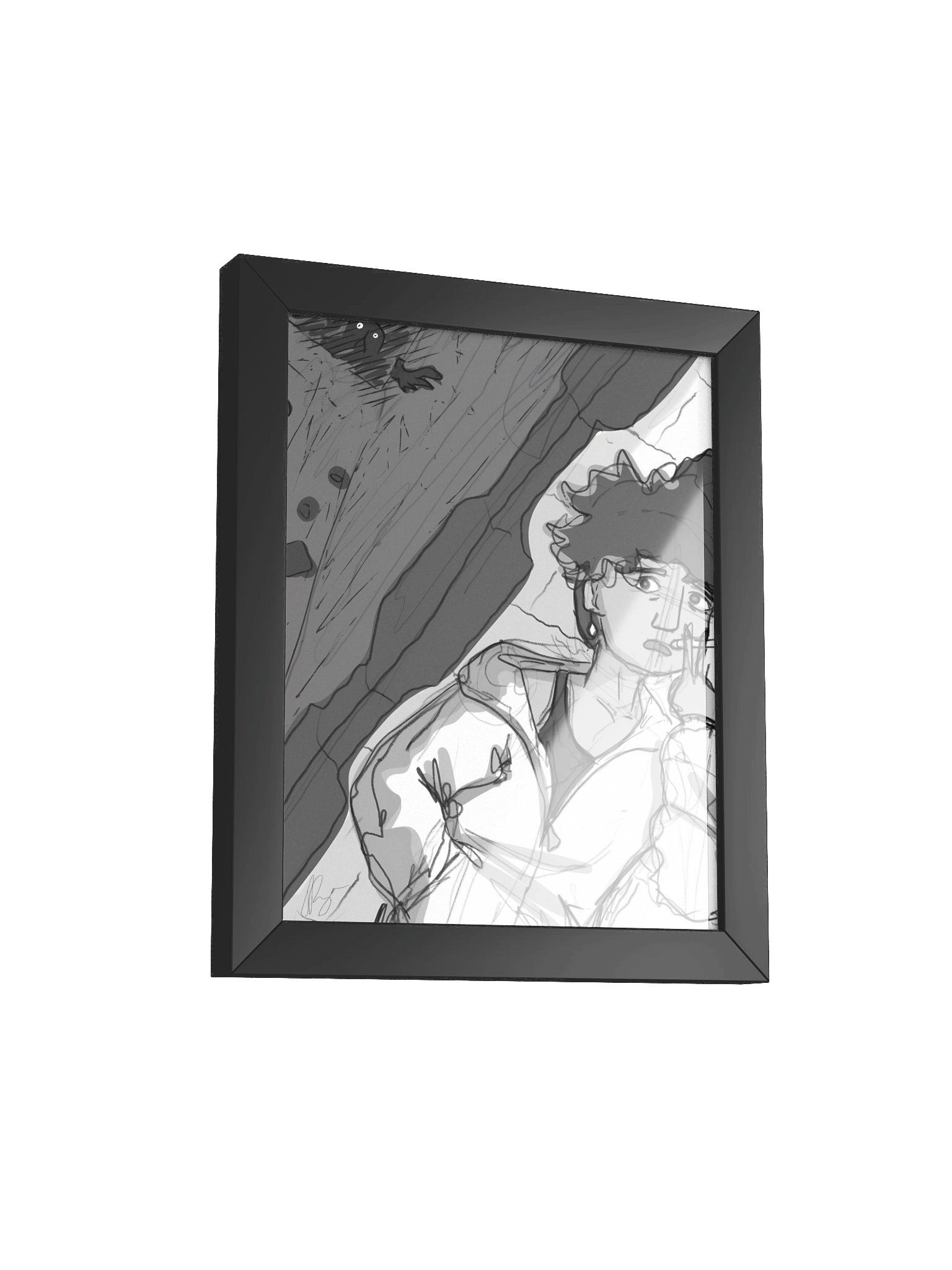 Why Now — Framed Print product image (43)