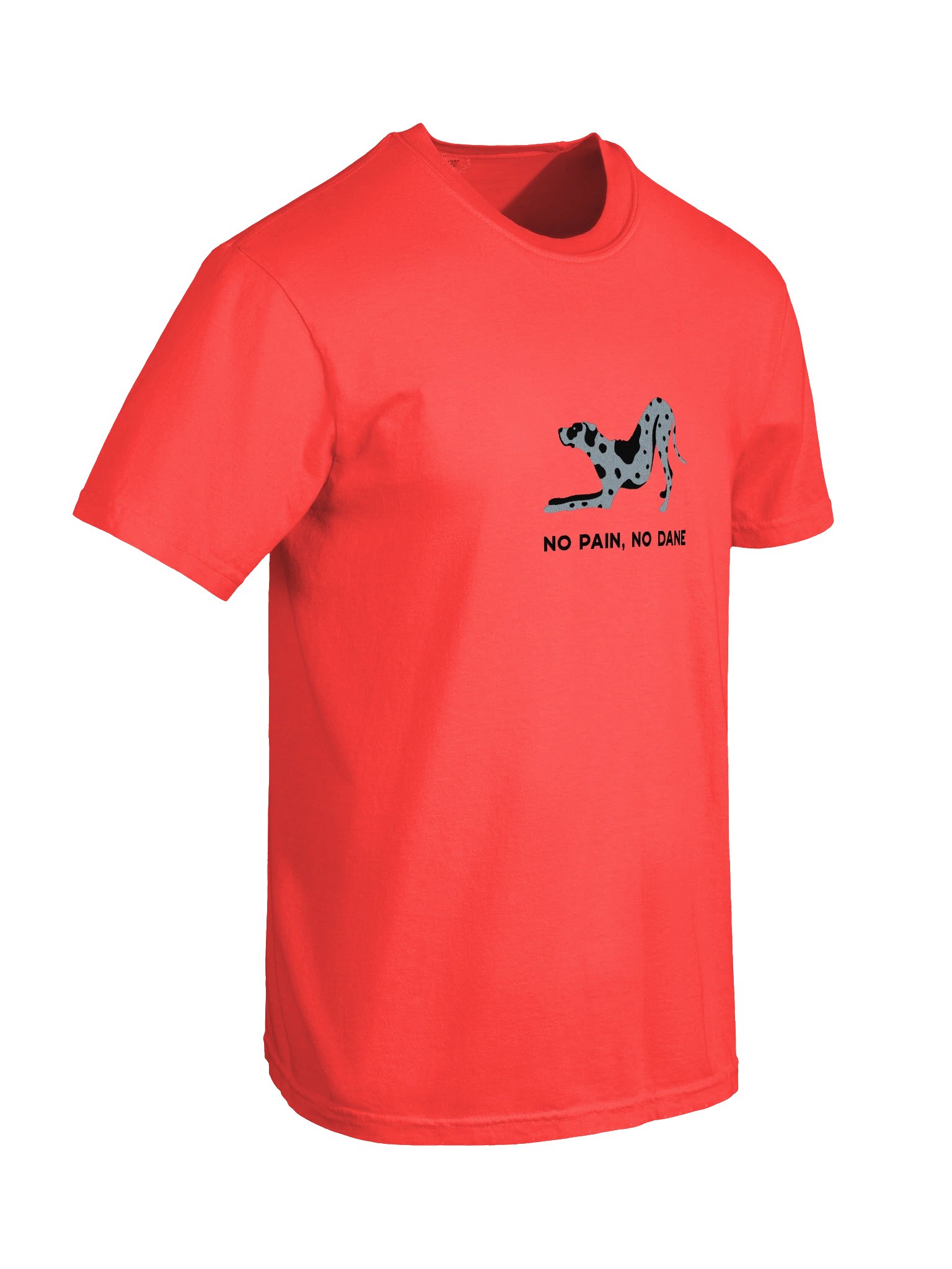 No Pain, No Dane T-Shirt(Embroidered) of a Great Dane(Blue Merle) product image (9)