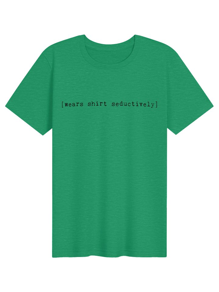 Caption Crew Seductively Black Letter Tee product image (2)