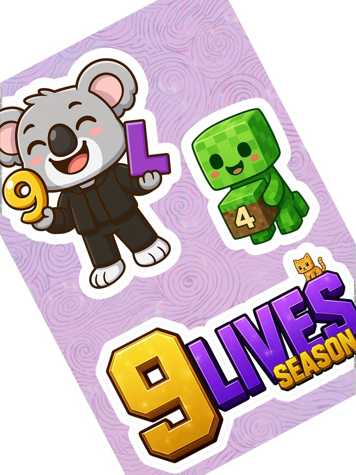 9LS4 Kayoss_Gaming Sticker Sheet product image (2)