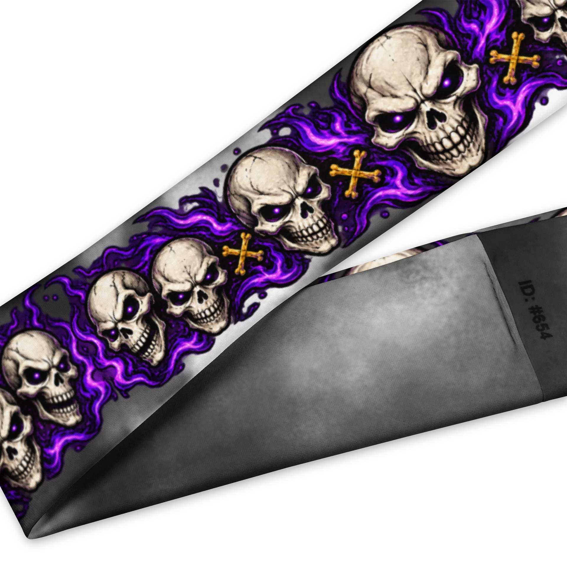 Flaming Skelly Skulls Headband product image (3)