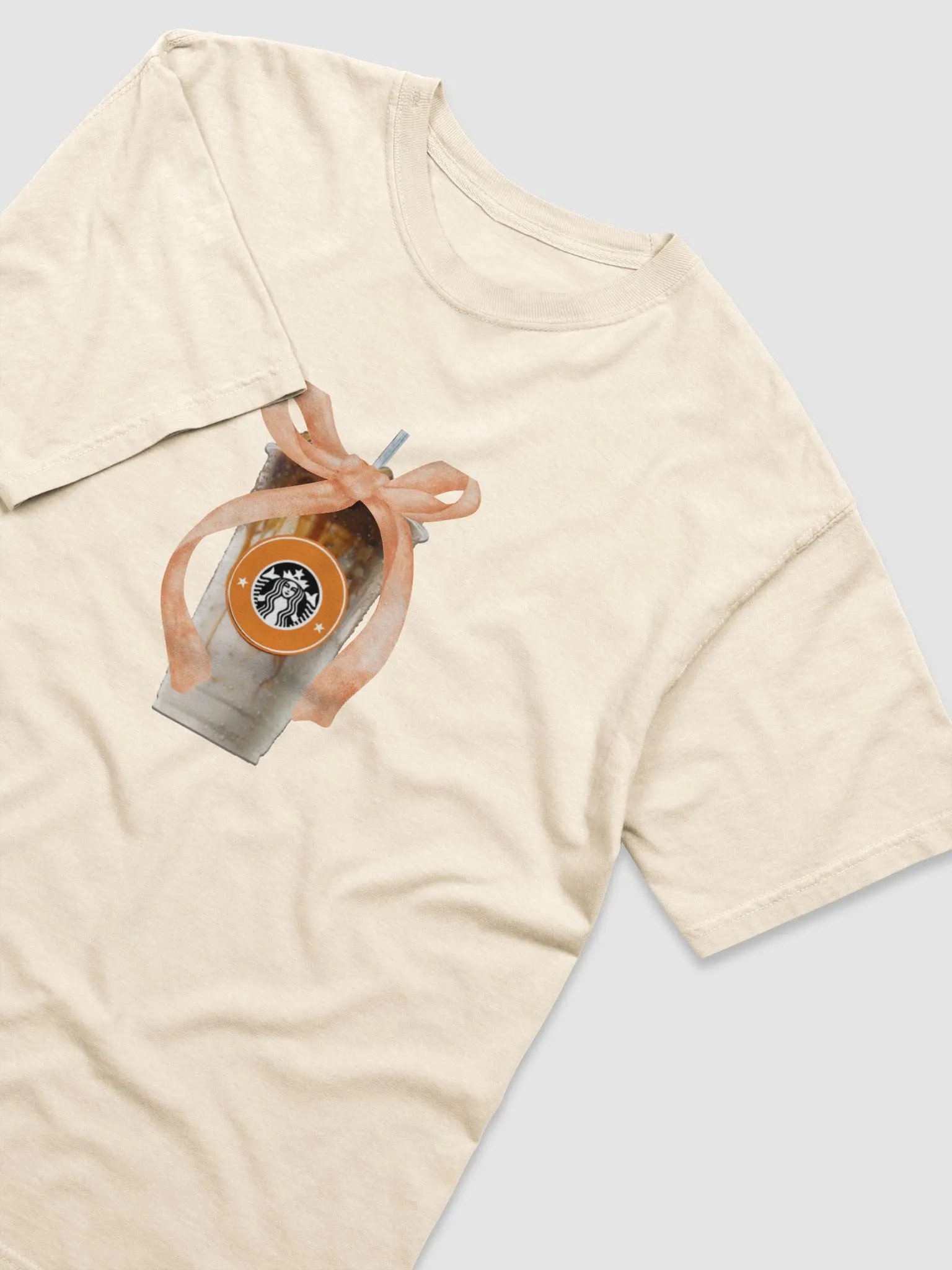 Copy of Autumn Iced Coffee T-Shirt (Comfort Colors) product image (2)