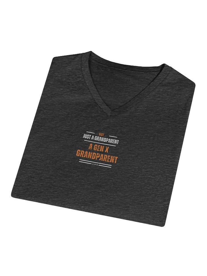 Not Just A Grandparent V-Neck Tee (White) product image (1)