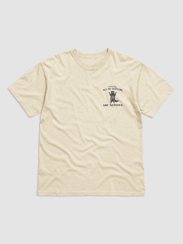 Nervous Systems Raccoons Graphic Tee product image (1)