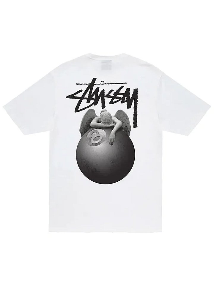 STUSSY ANGEL TEE WHITE product image (1)