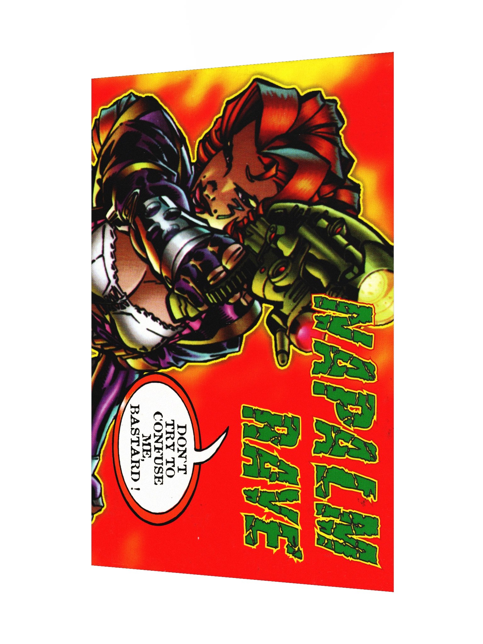 Napalm Rave CD - Promotional Poster/Flyer product image (3)