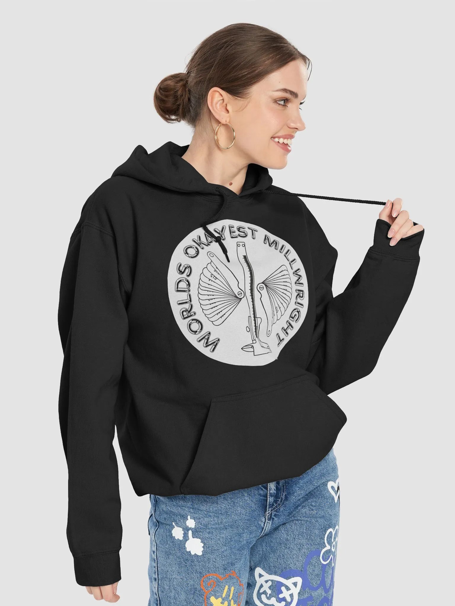 World's Okayest Millwright Hoodie product image (106)