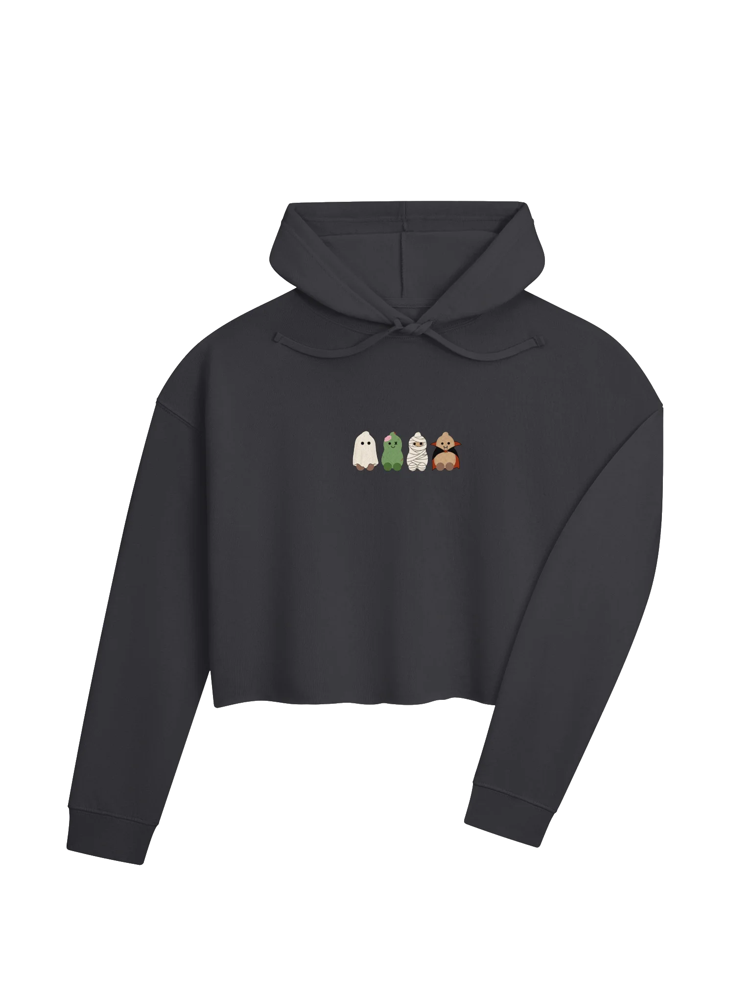 Nut of the Living Dead Cropped Hoodie product image (4)