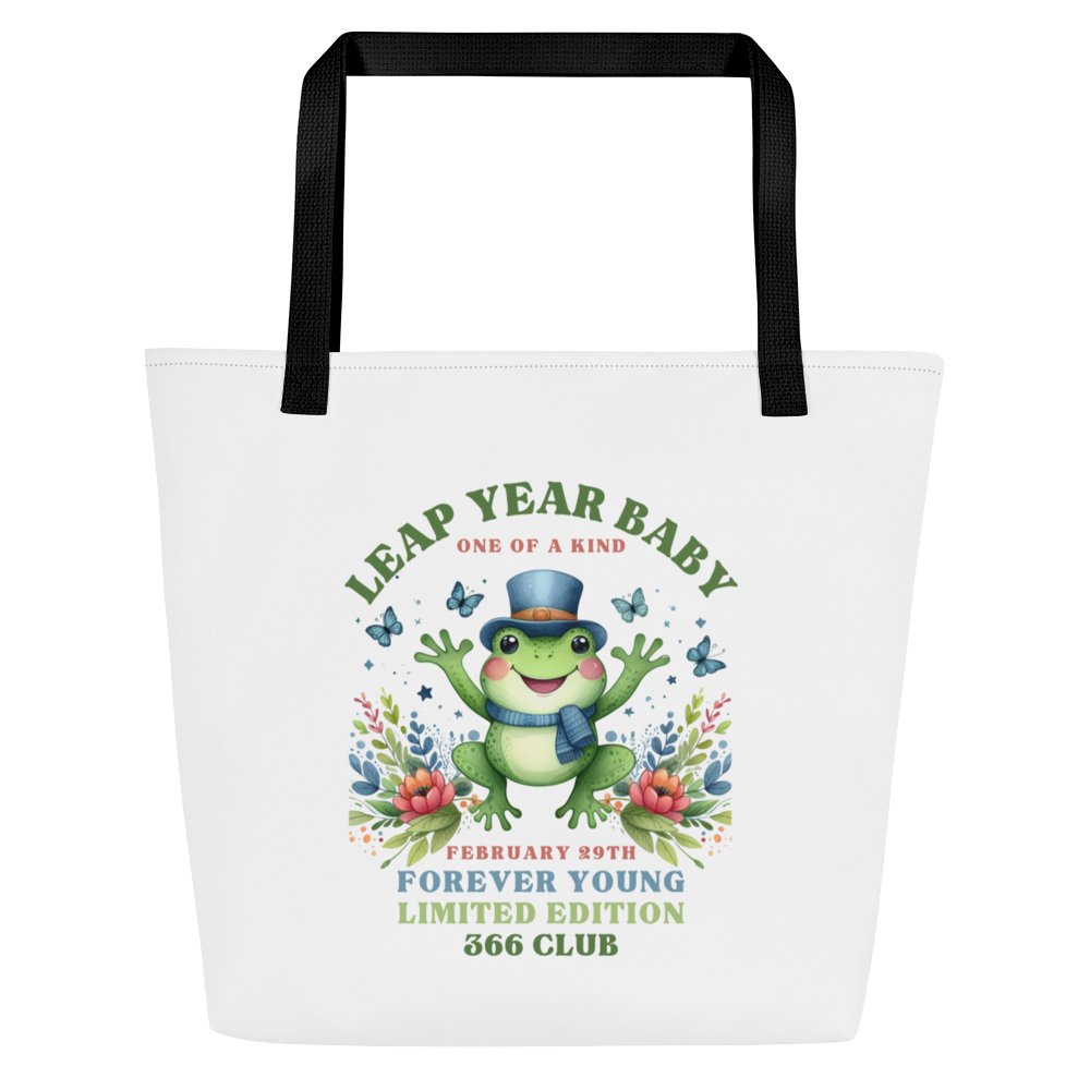 Leap Year Birthday Tote Bag One of a Kind February 29th Forever Young Limited Edition 366 Club Gift product image (1)