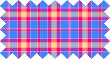 Bright Blue and Hot Pink Plaid (CO31)