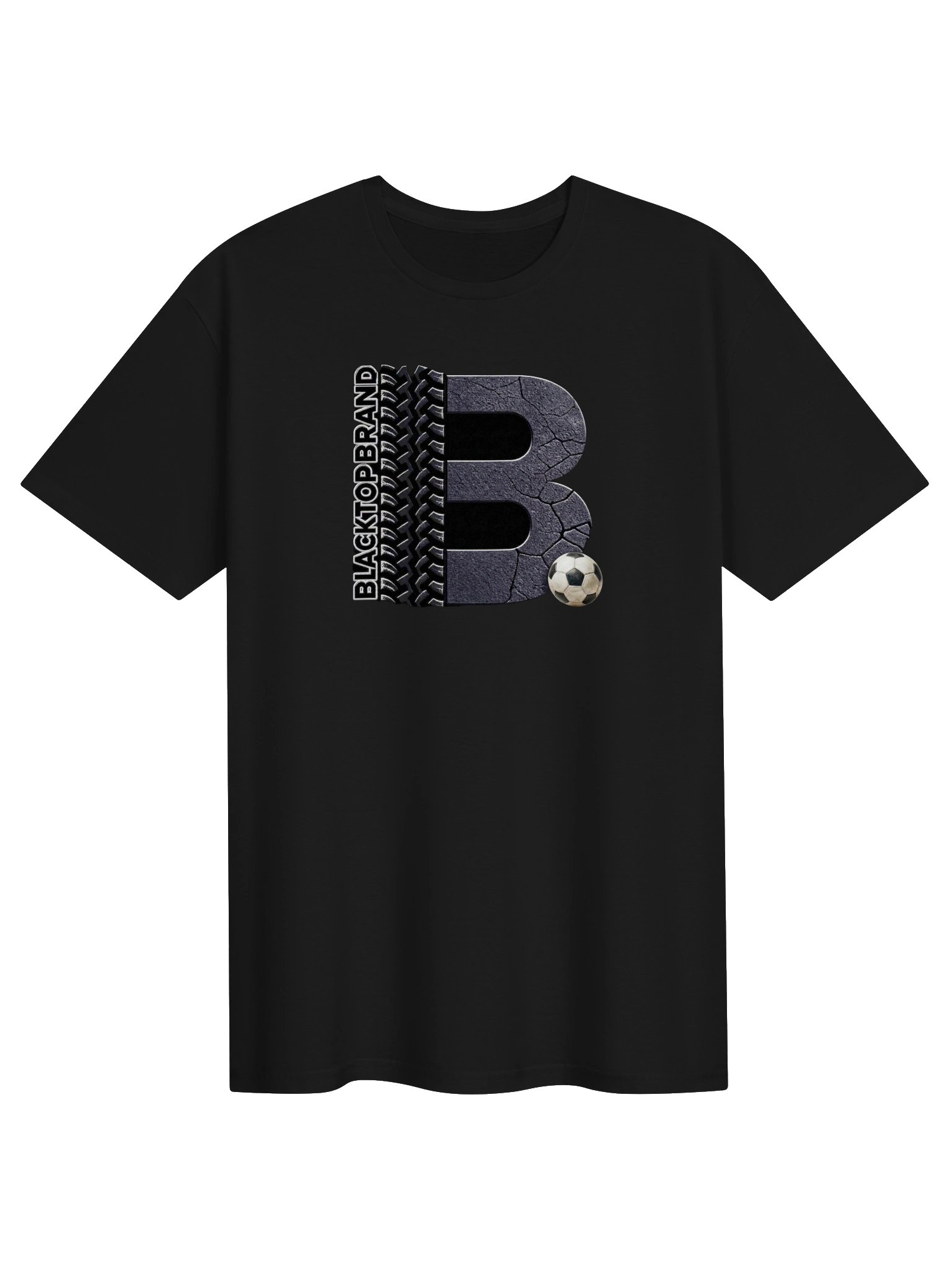 Blacktop Brand Soccer Logo Classic Tee product image (7)