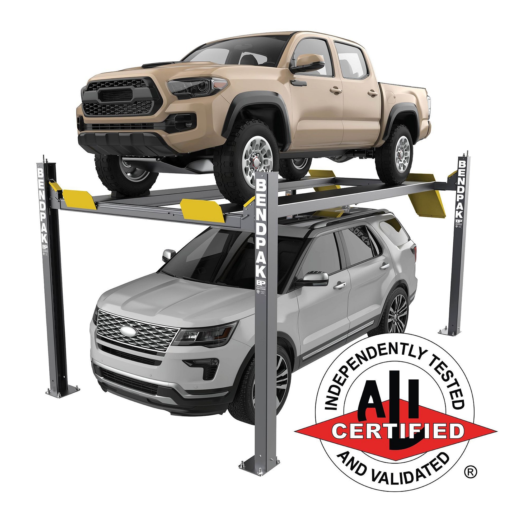 BendPak HD-9EWT Four-Post Car Lift - 9,000-Lb Capacity - Extra-Wide / High Lift product image (1)