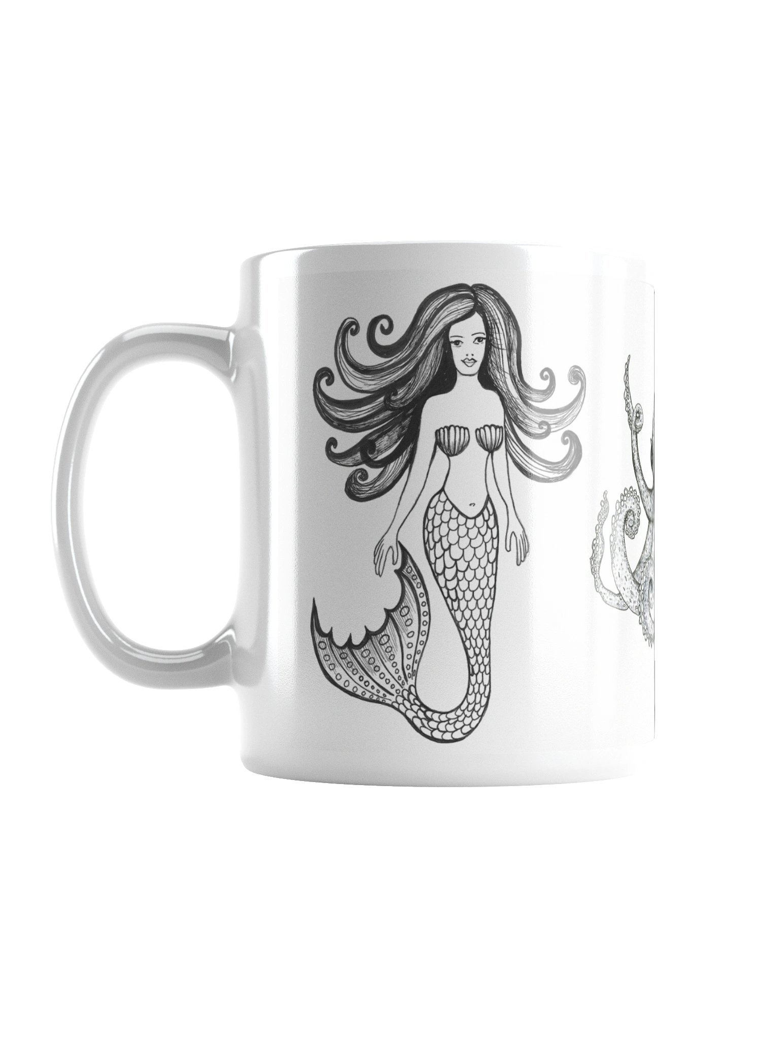 Mermaid Octopus Mug product image (1)