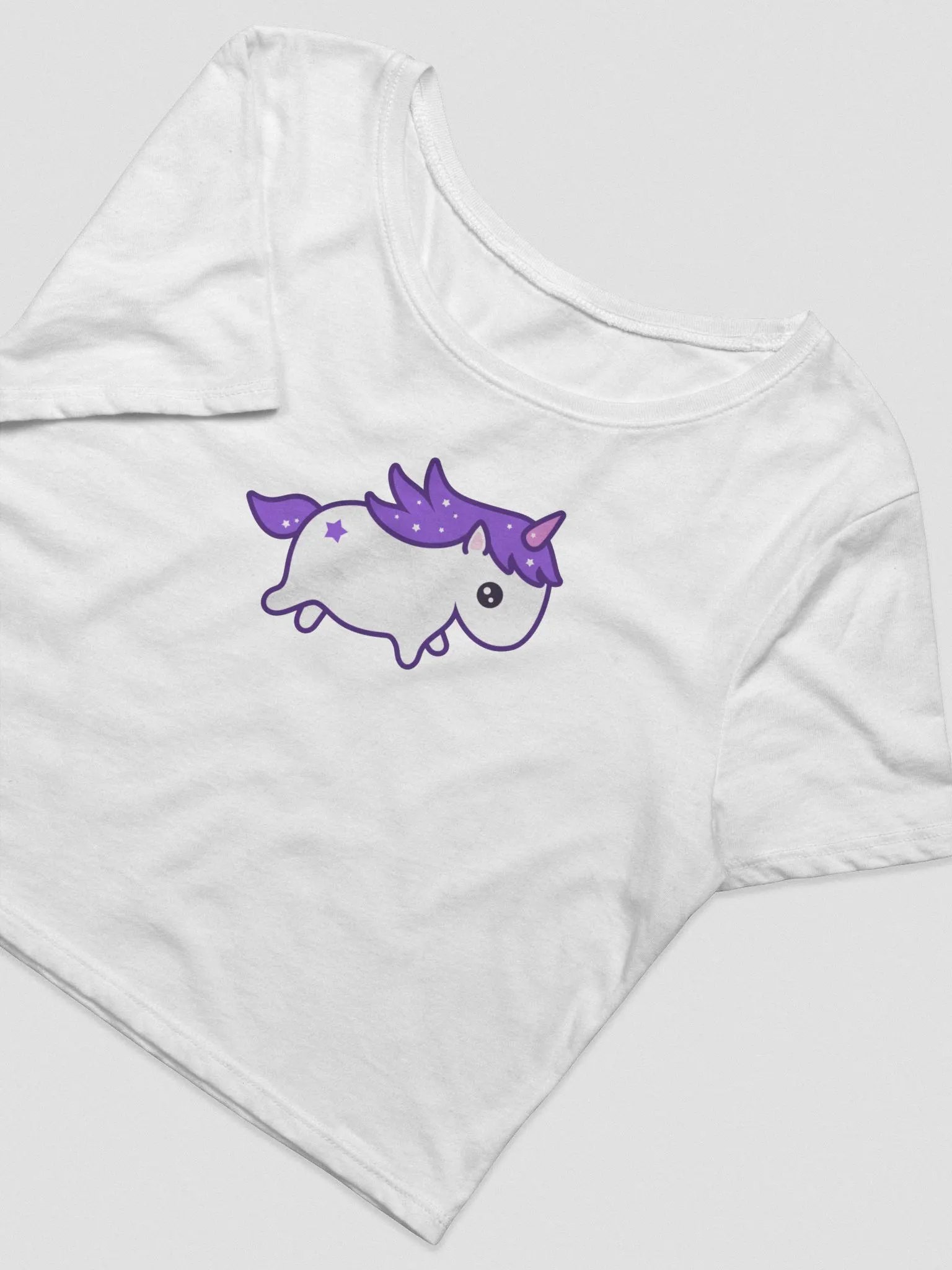 Uwu Unicorn Crop Tee product image (1)