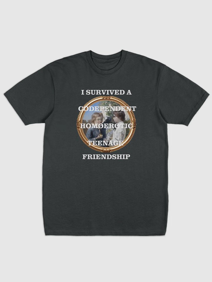 Codependent Homoerotic Teenage Friendship Framed Heavyweight T-Shirt product image (1)