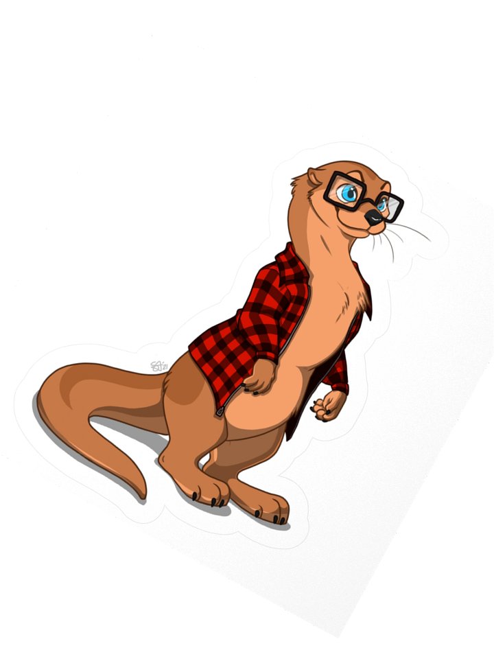 Otter Crump Sticker product image (4)