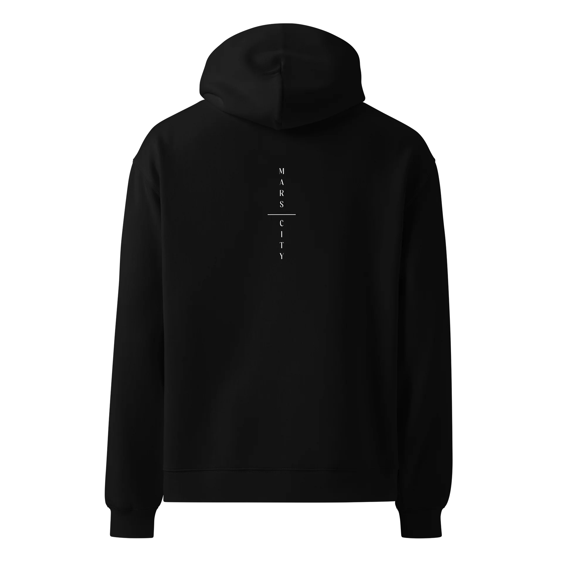 MARS CITY Astronaut Outline Double Logo Hoodie Exclusive product image (3)