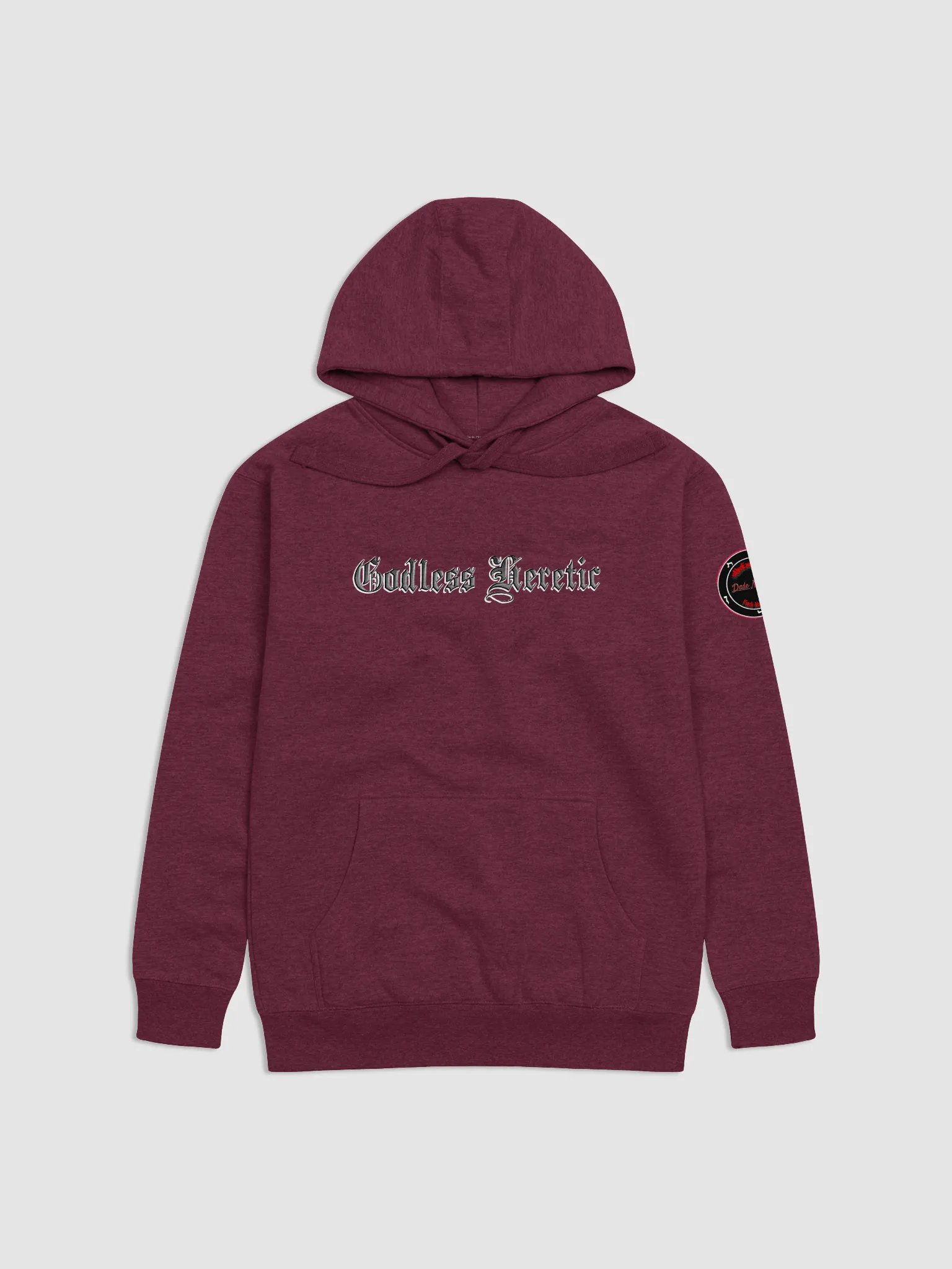 Godless Heretic hoodie product image (1)
