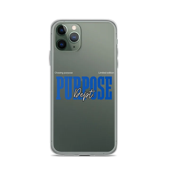 Purpose Dept. iPhone® Clear Case product image (1)
