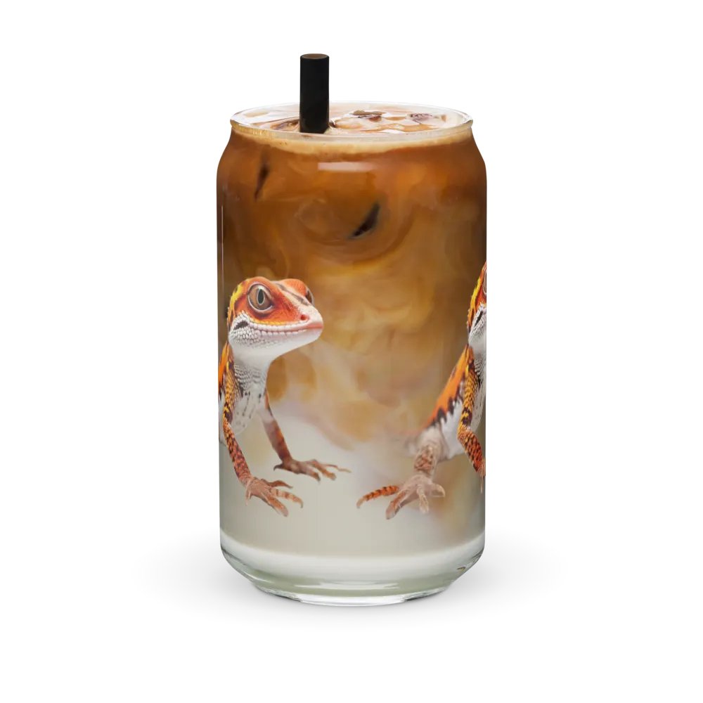 Lizard Pattern Can-Shaped Glass Set product image (41)