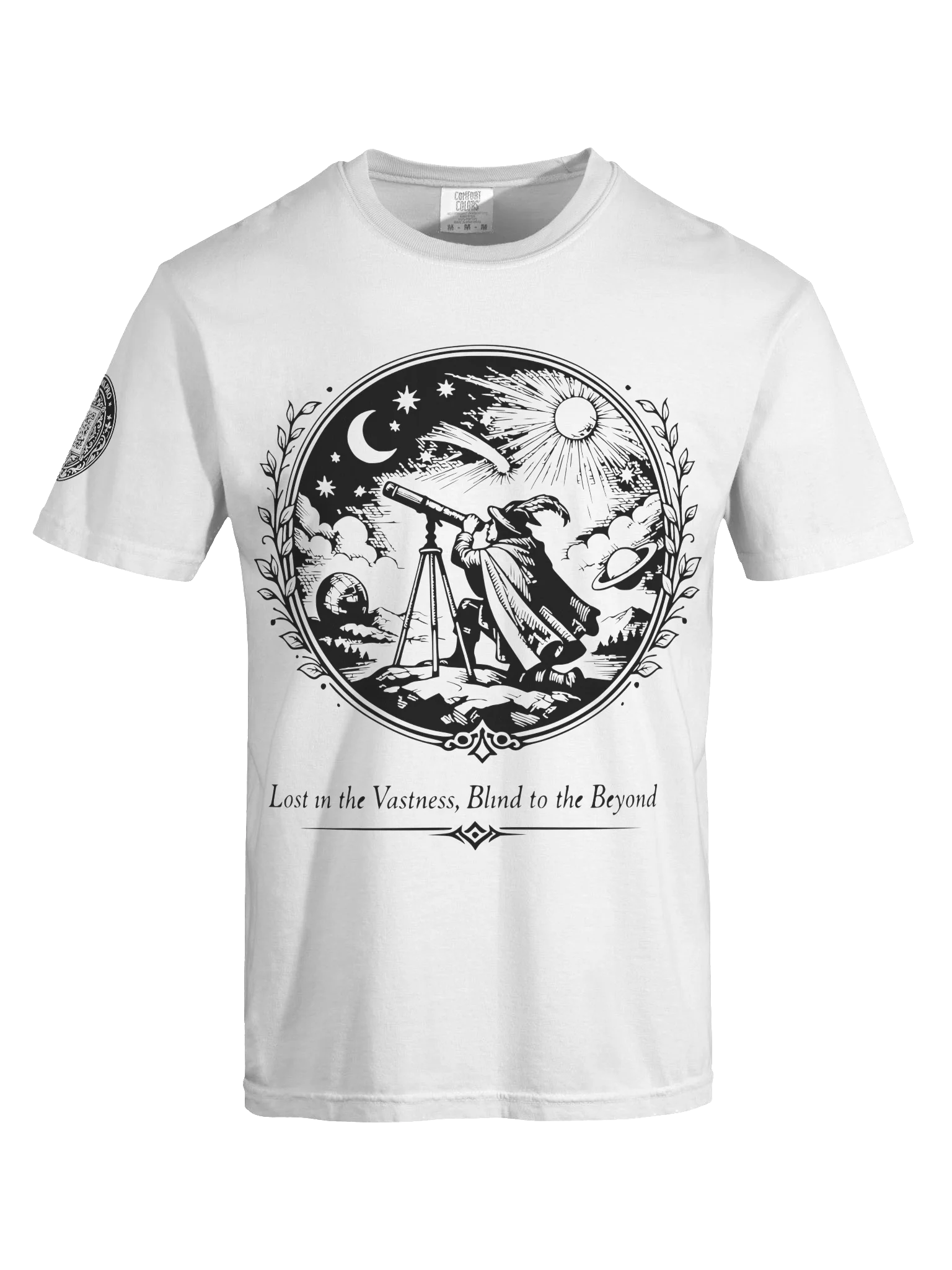 Blind to the Beyond (Black on White/Color) product image (87)