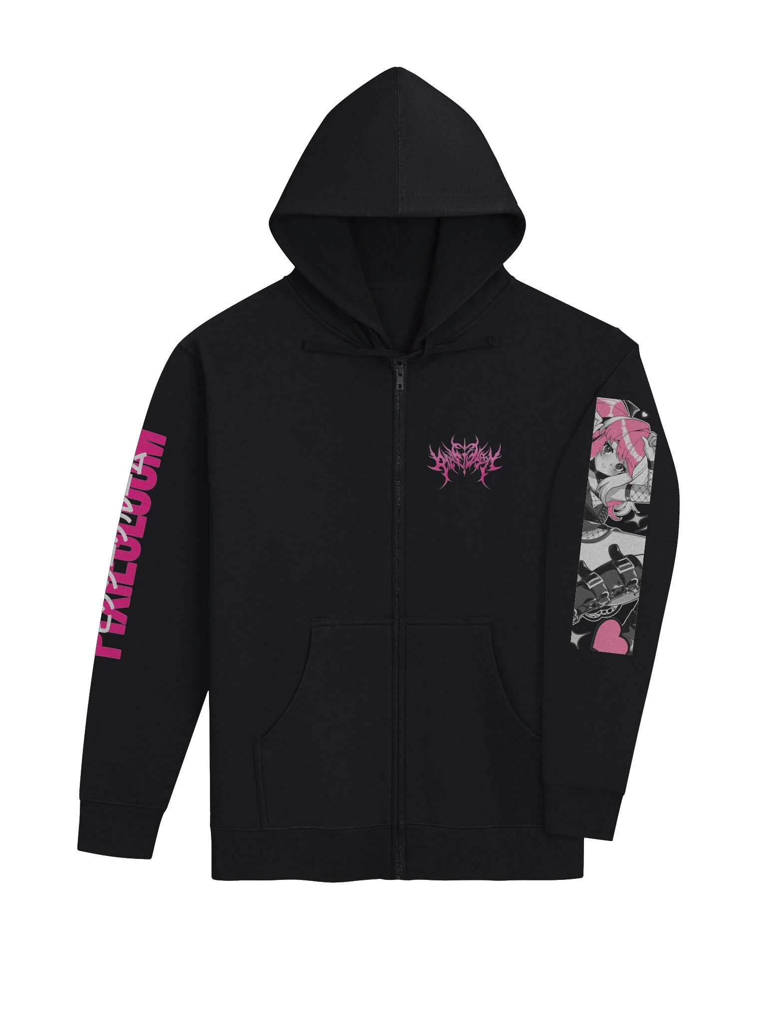 Flame Tribe Fleece Zip Up Hoodie product image (4)