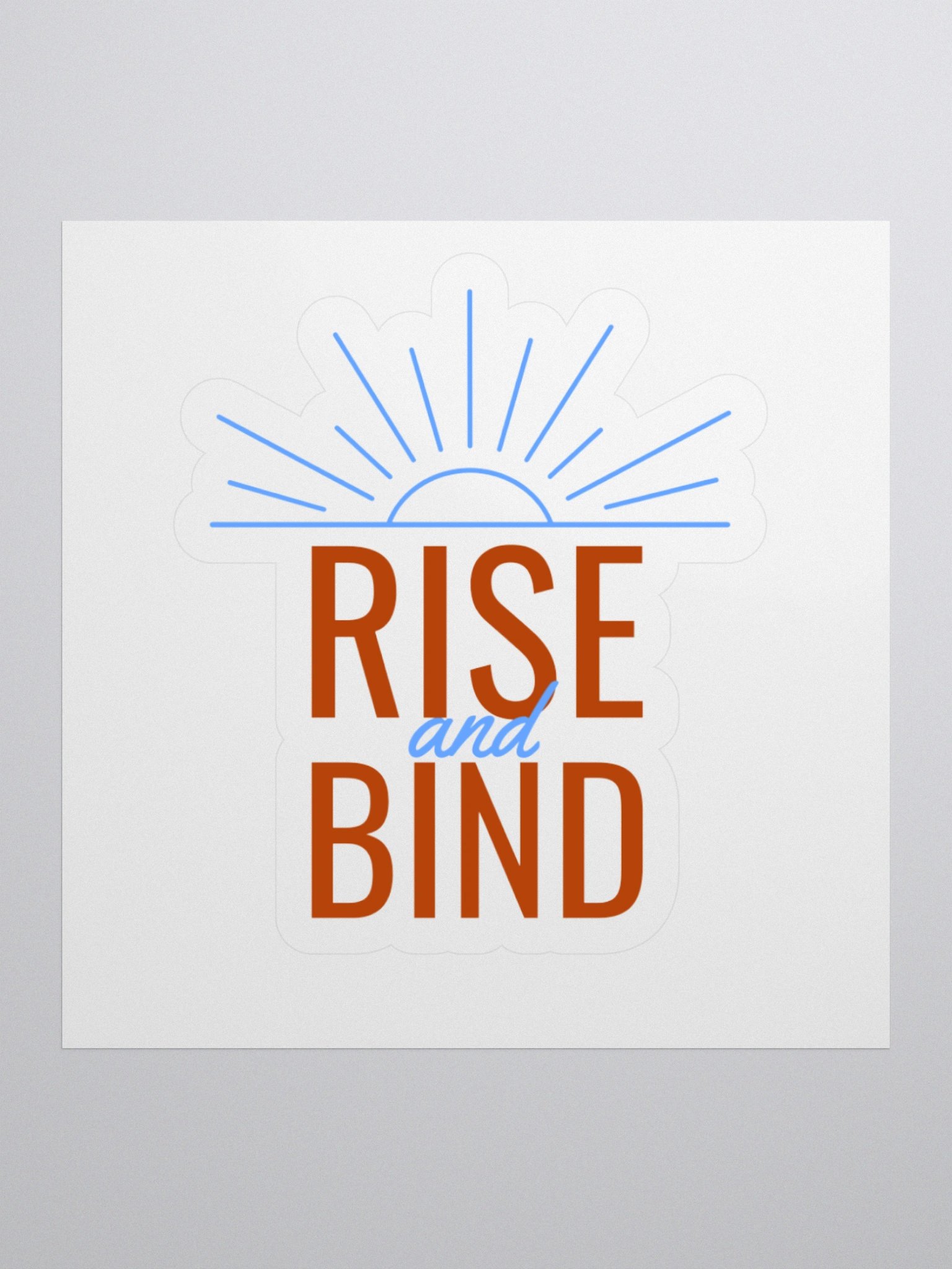 Rise and Bind Sticker product image (2)