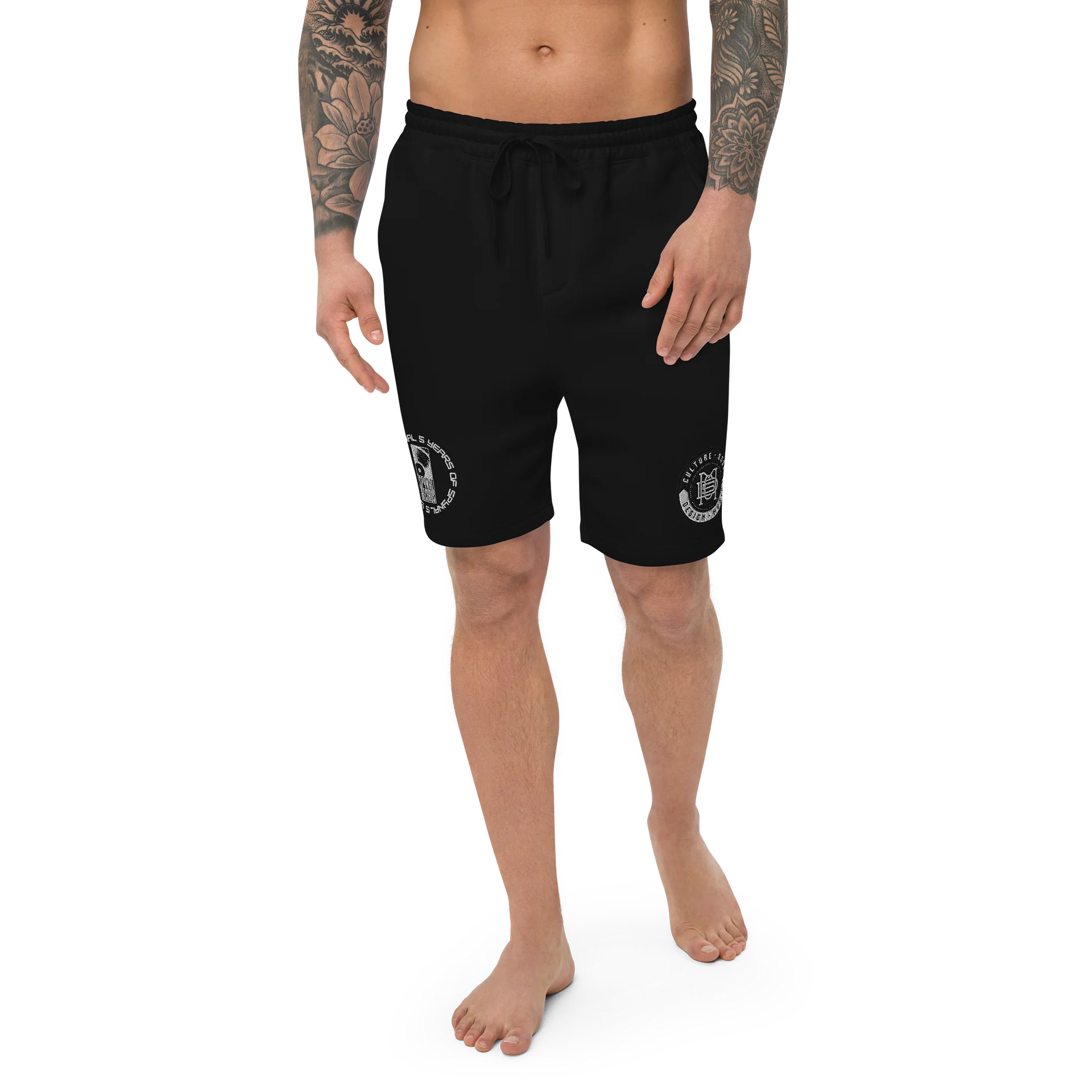 5 YRS SPYNAL x CUSSDEM Embroidered Unisex Shorts product image (3)