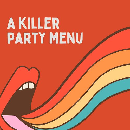 Your guests have their alibis ready—now give them a menu worth dying for. 🎬💄
The Killer Throwback dinner party menu is straig...