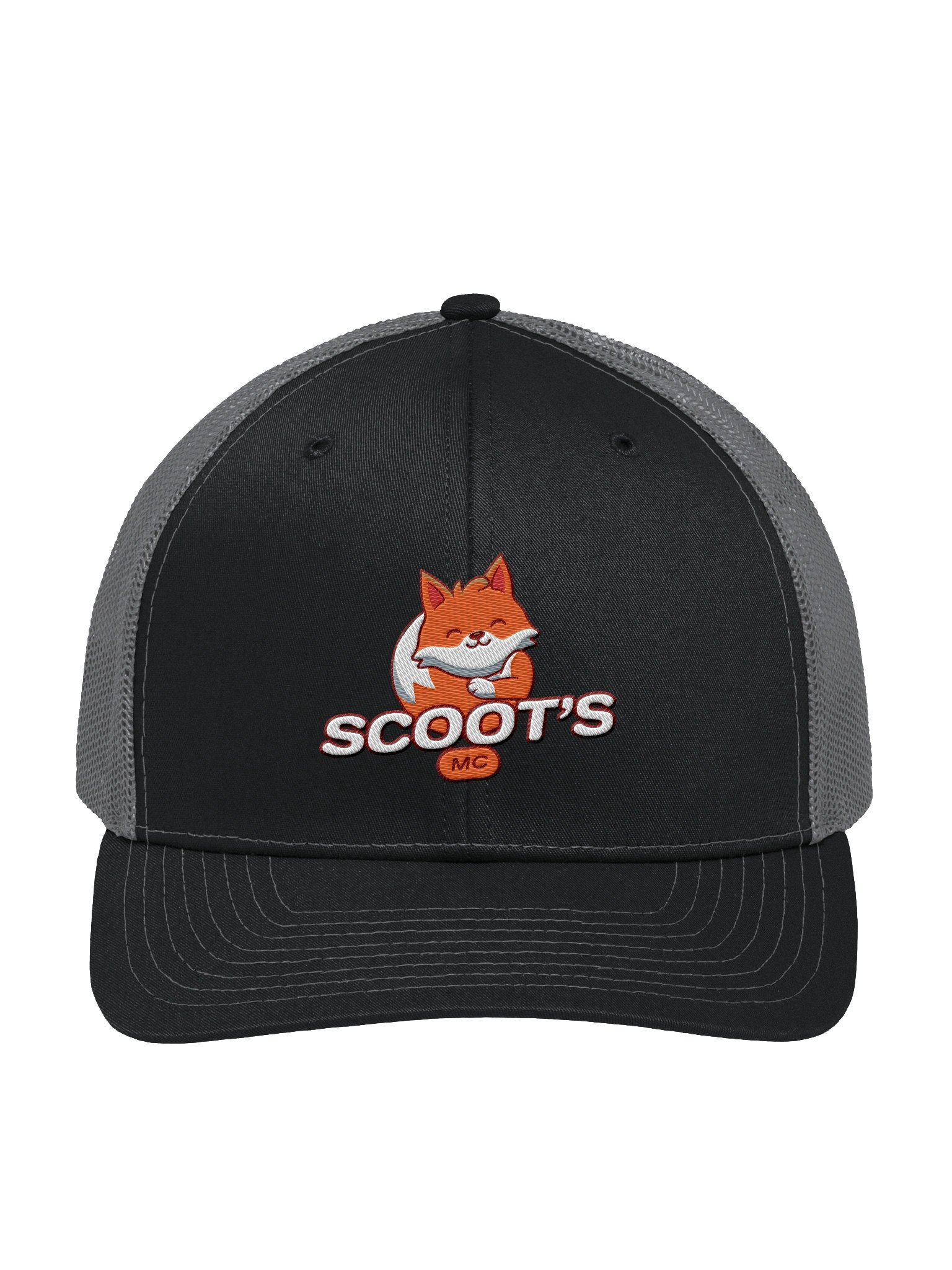 Embroidered Snapback Trucker Hat product image (1)