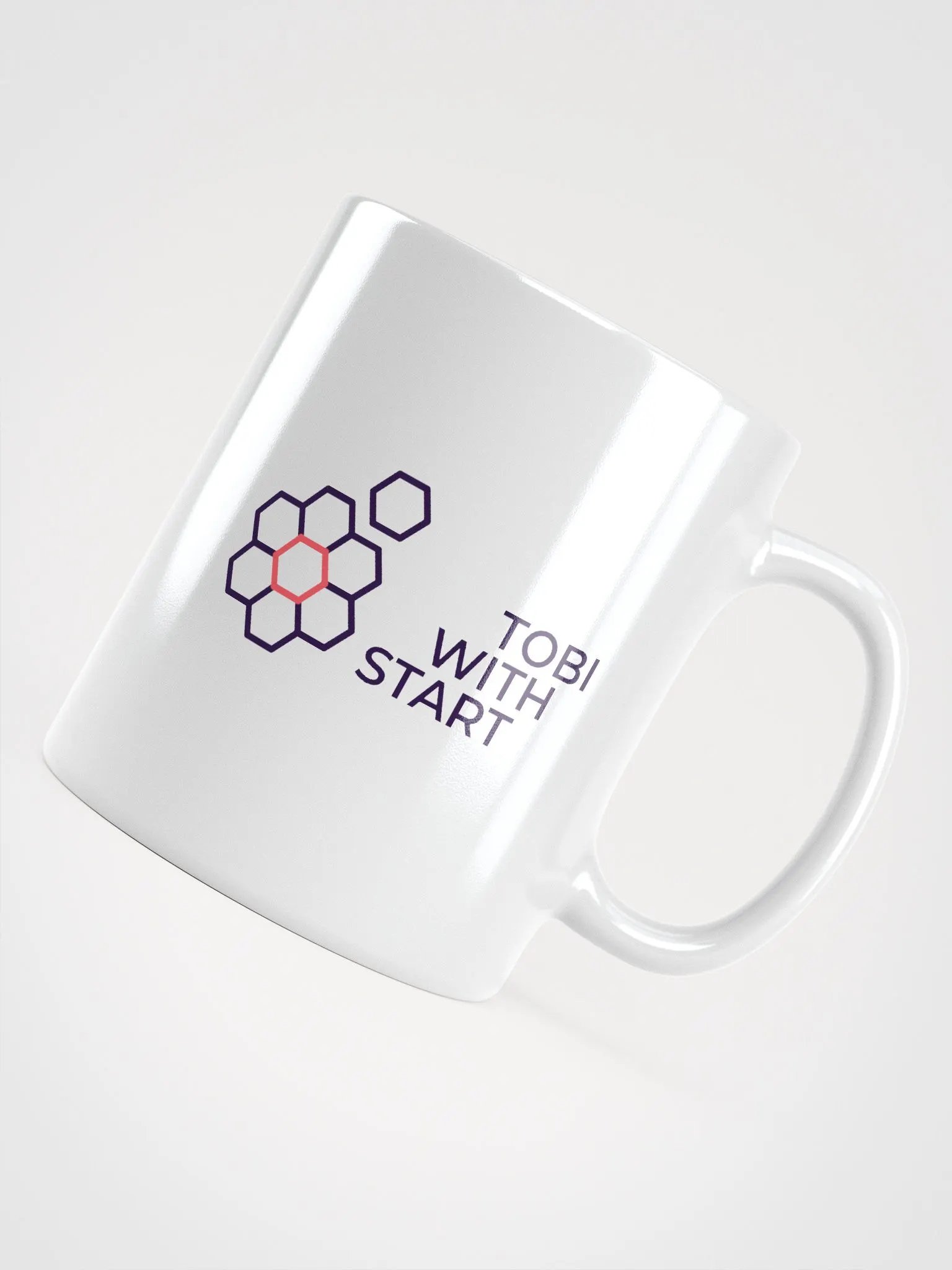 White Glossy Mug product image (4)
