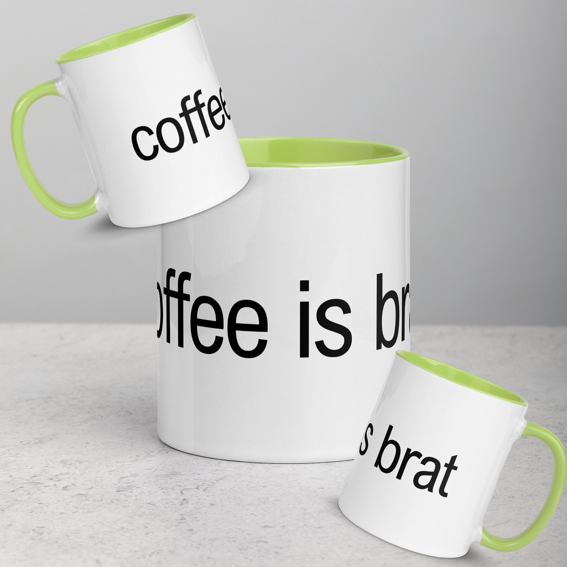 Coffee is Brat Mug product image (1)