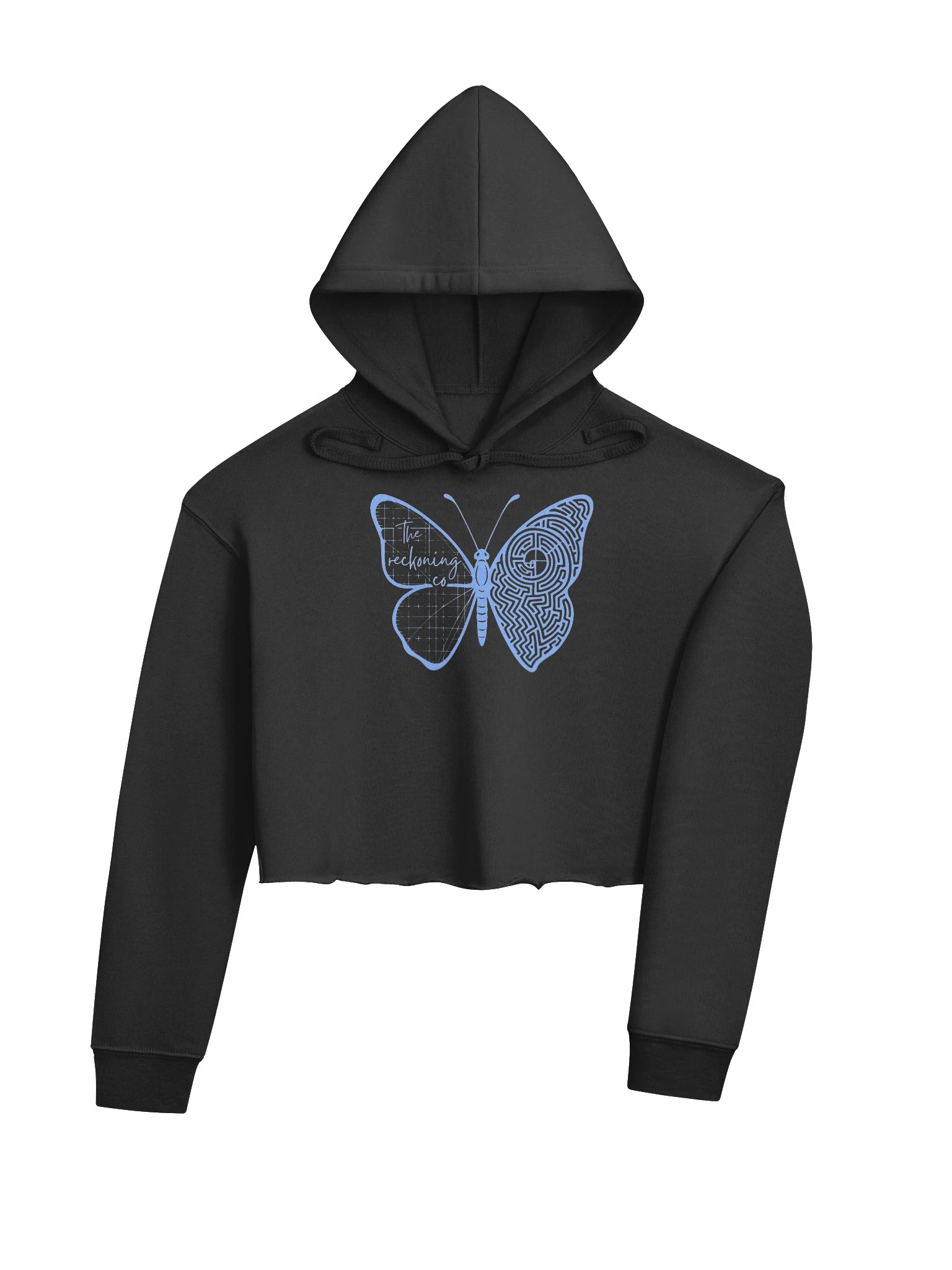 Trilogy Butterfly Crop Hoodie product image (4)