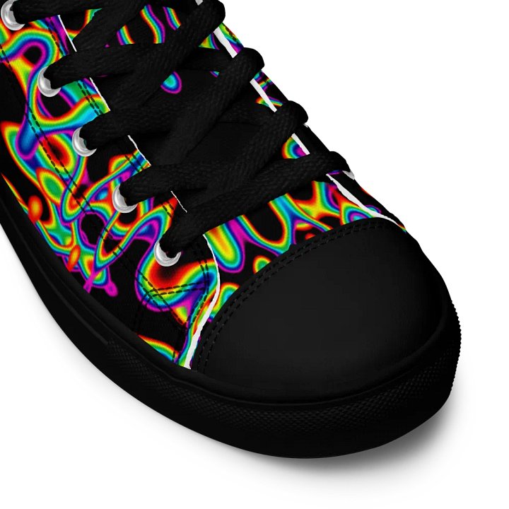 rainbows melt High Top canvas shoes (womens) product image (2)