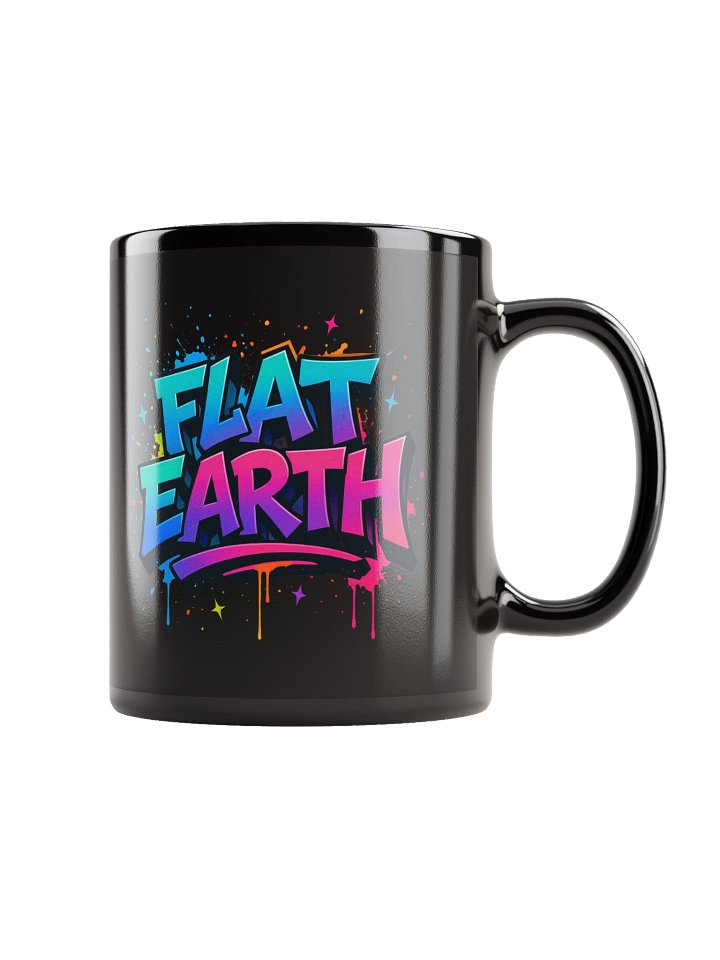 IT'S FLAT BRO Mug - Bold Flat Earth Design, Conspiracy Humor Drinkware product image (2)