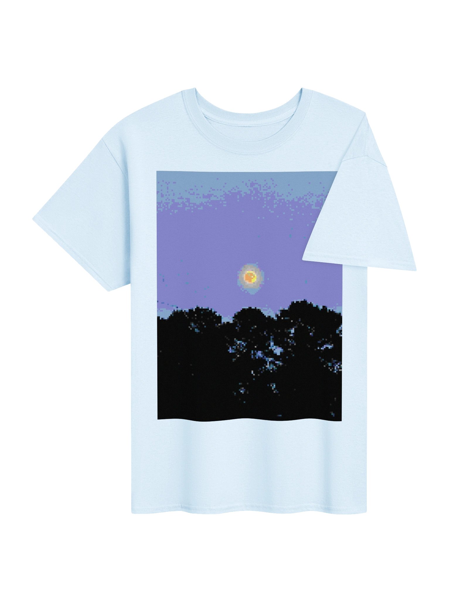 pixel moonlight graphic tee product image (4)