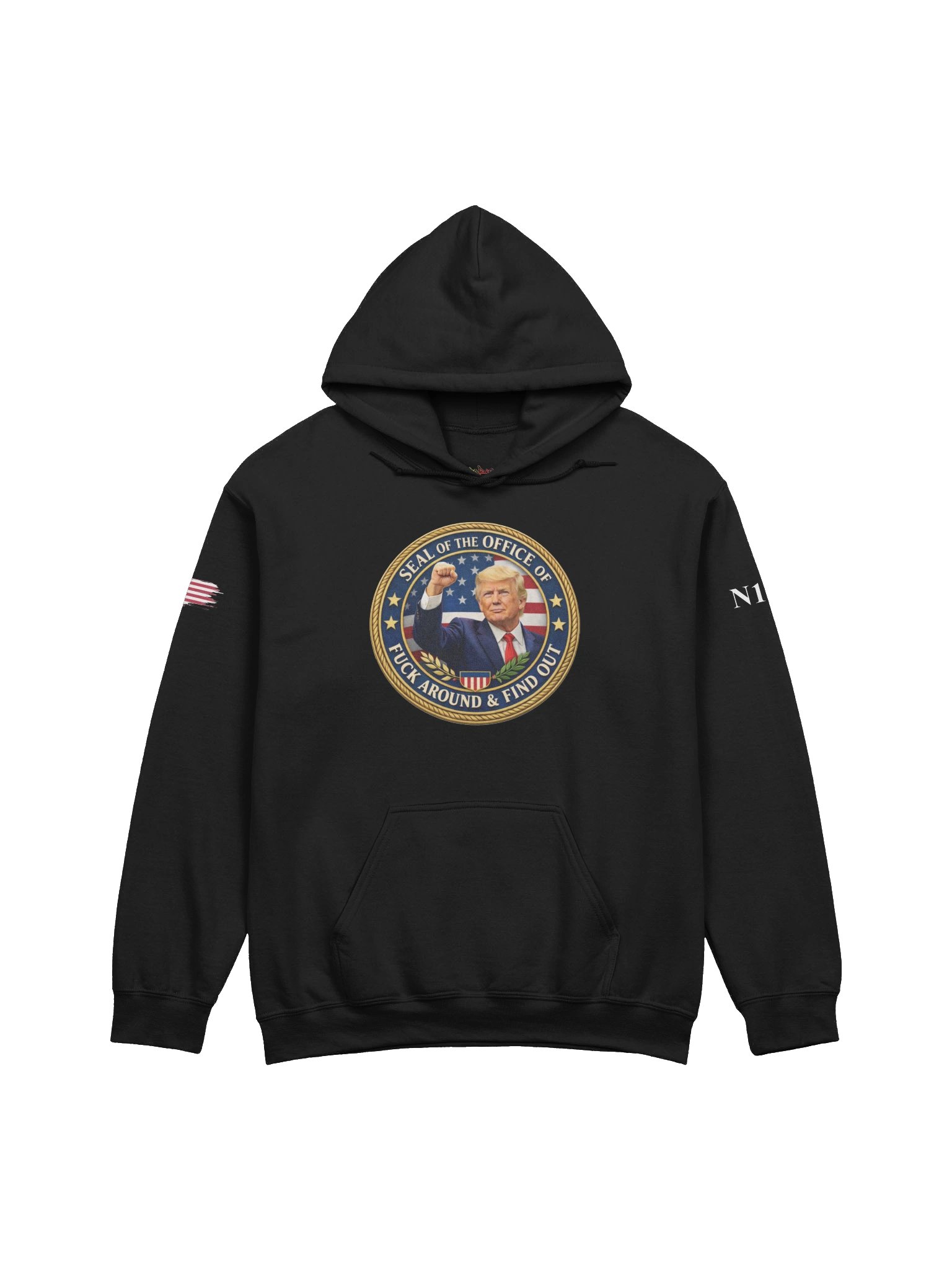 Office of FAFO Seal Patriotic Hoodie product image (1)