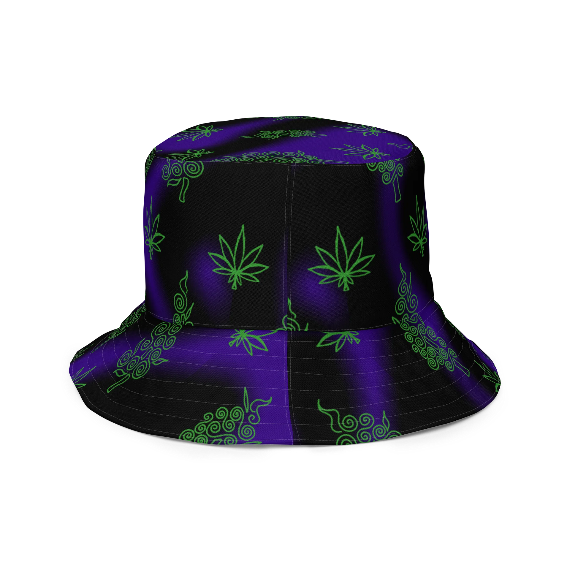 Trippy Plant Reversable Bucket Hat product image (4)