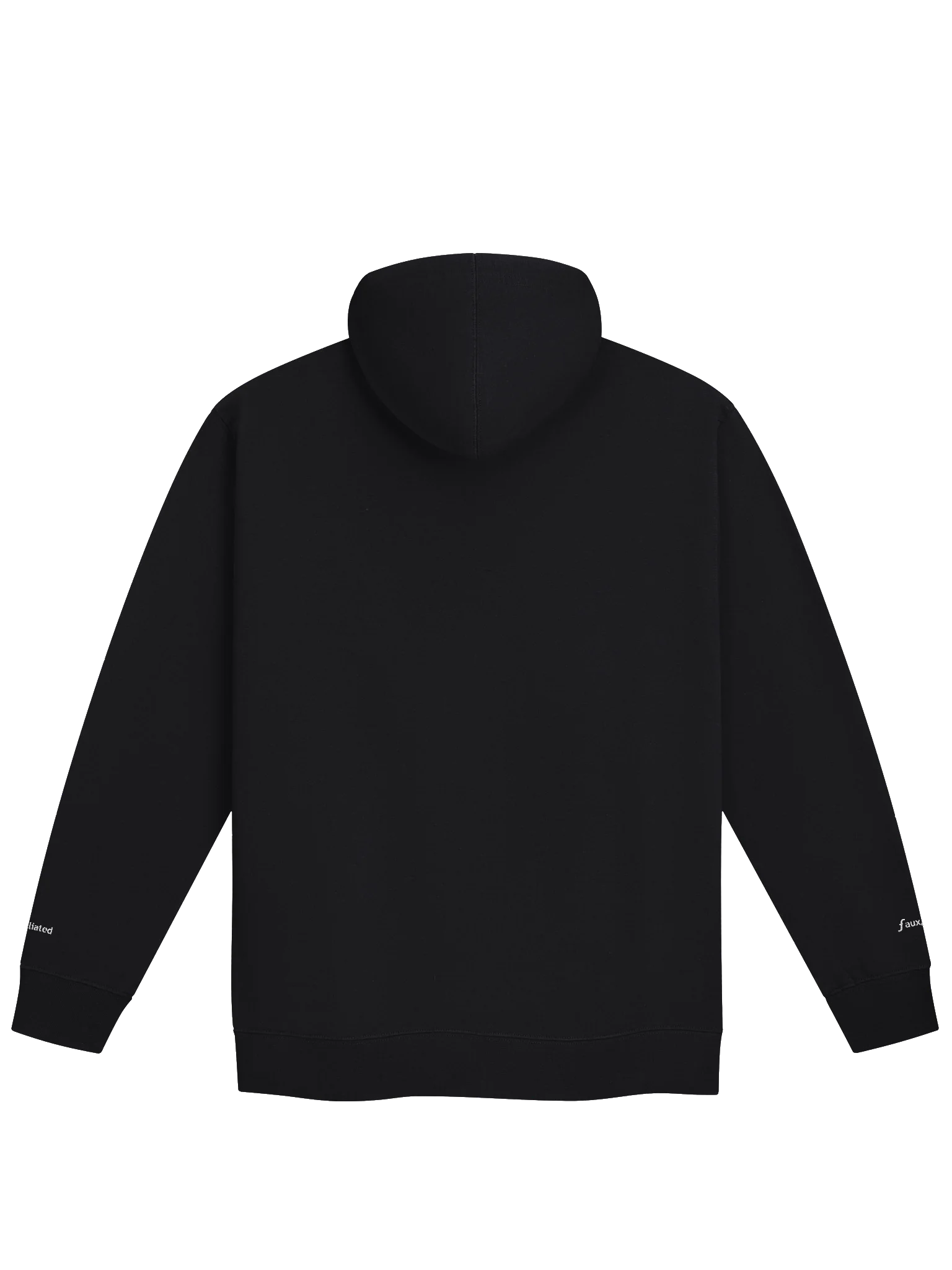 FauxSwag Zip Hoodie- White Logo product image (2)