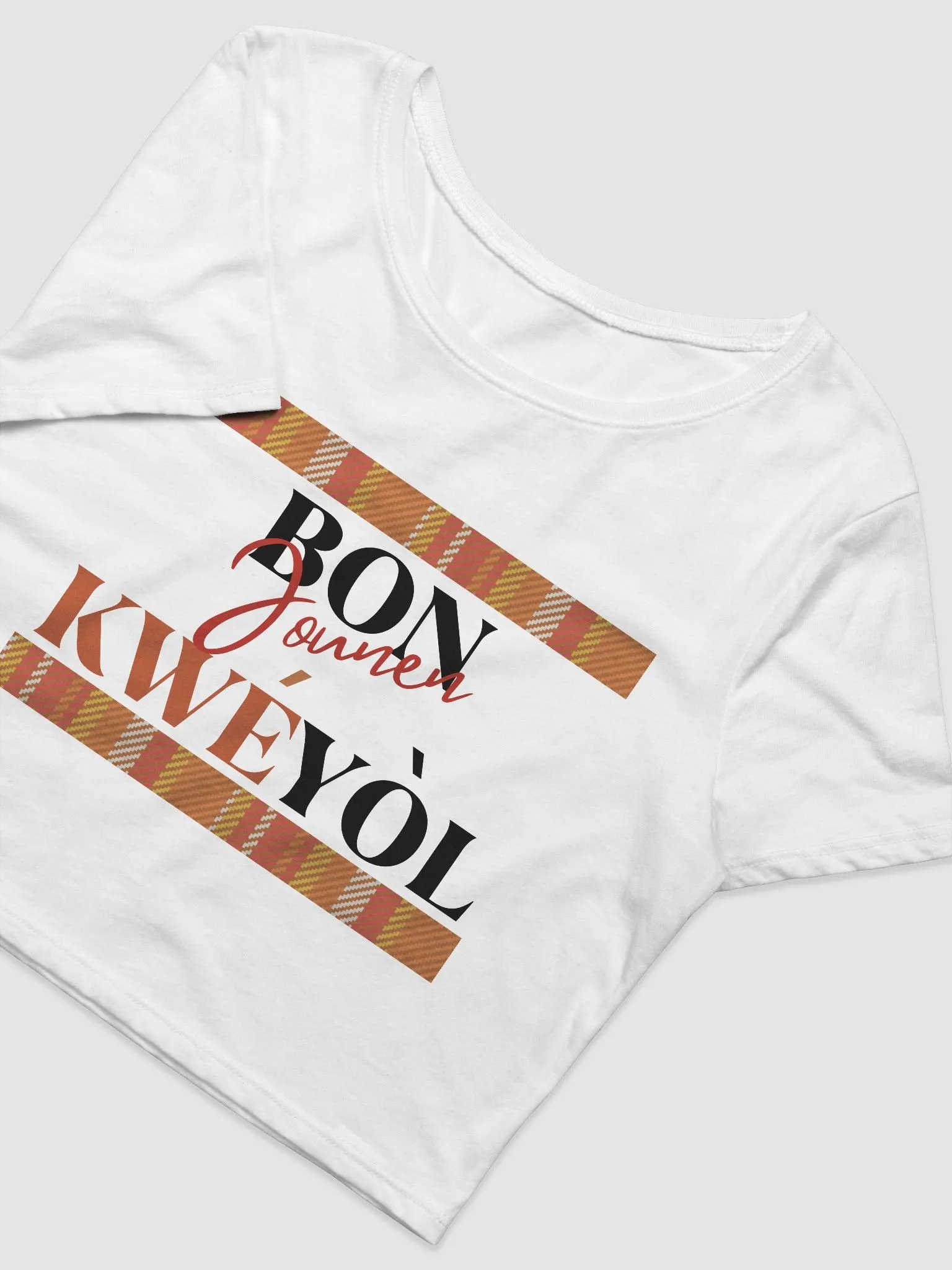 Jounen Kwéyòl Crop Tee product image (15)