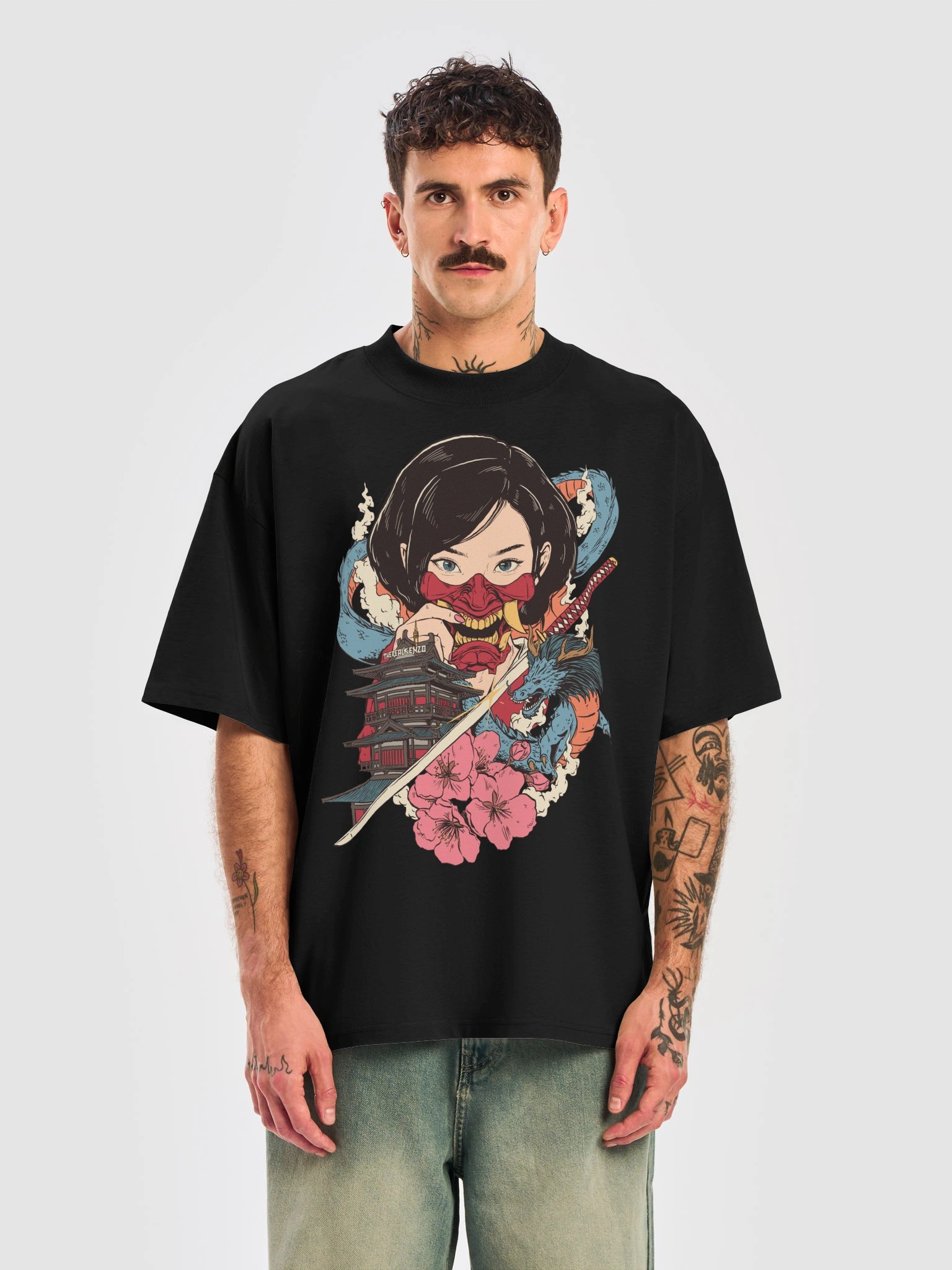 TATSU OVERSIZED T-SHIRT (FRONT PRINT) product image (1)