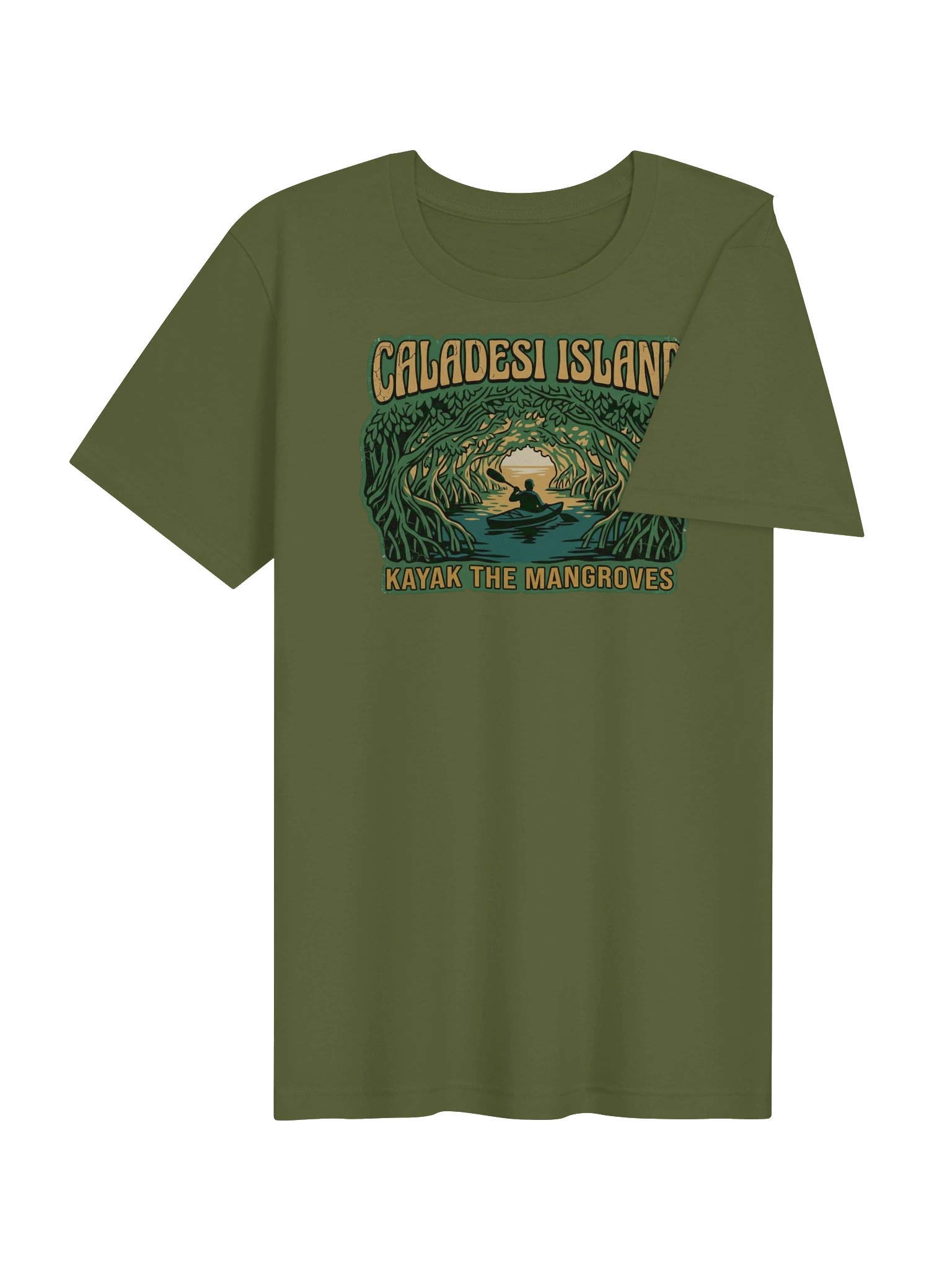 Caladesi Island Kayak the Mangroves Florida State Park Tee product image (4)